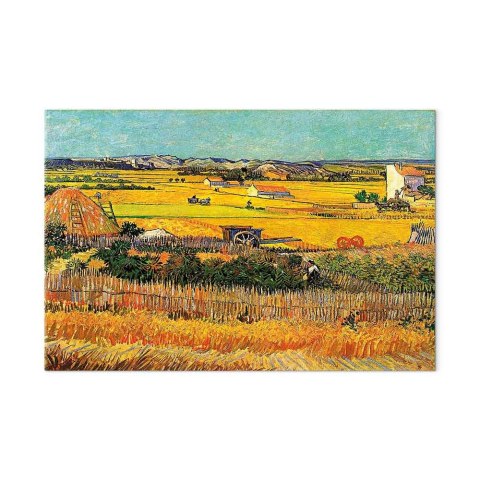 Obraz - Vincent van Gogh - Żniwa 30x20 Standard