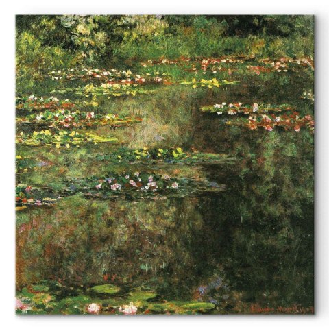 Obraz - Claude Monet - Staw z nenufarami 40x40 Standard