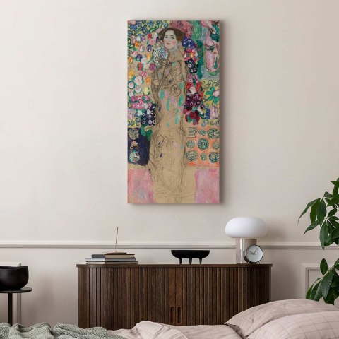 Obraz - Gustav Klimt - Portret Rii Munk III 30x60 Na płótnie włoskim