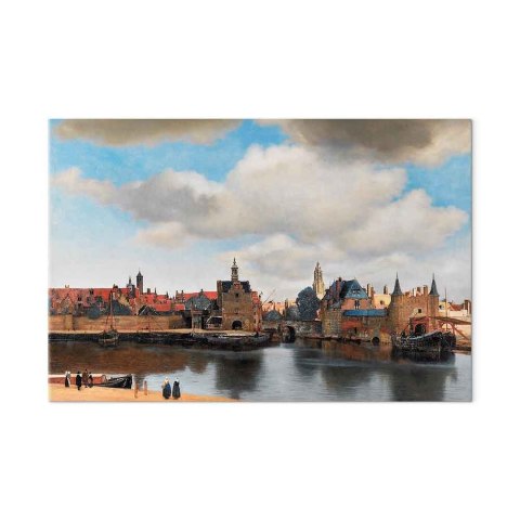 Obraz - Jan Vermeer - Widok Delft 60x40 Standard