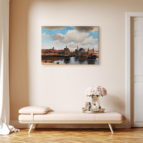 Obraz - Jan Vermeer - Widok Delft 60x40 Standard
