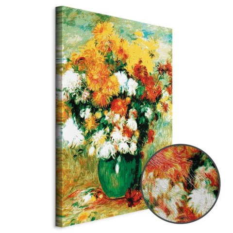 Obraz - Pierre-Auguste Renoir - Bukiet chryzantem 20x30 Premium Print
