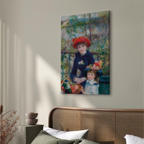 Obraz - Pierre-Auguste Renoir - Dwie siostry na tarasie 20x30 Premium Print