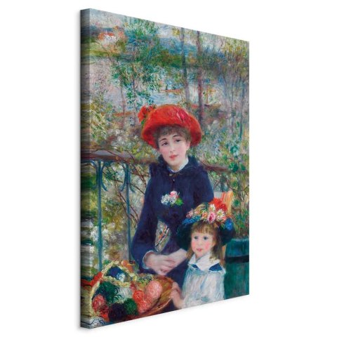 Obraz - Pierre-Auguste Renoir - Dwie siostry na tarasie 40x60 Standard