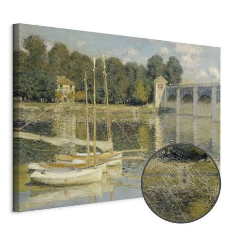 Obraz - Claude Monet - Most w Argenteuil 30x20 Premium Print