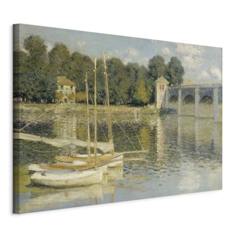 Obraz - Claude Monet - Most w Argenteuil 90x60 Standard