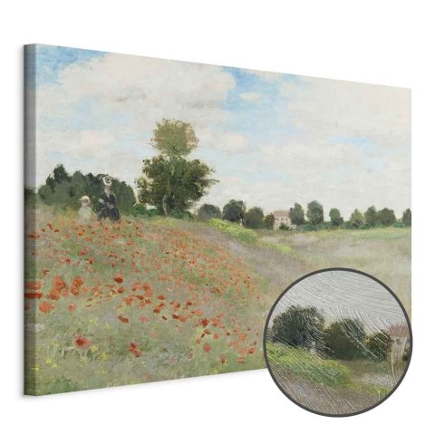 Obraz - Claude Monet - Pole maków koło Argenteuil 30x20 Premium Print