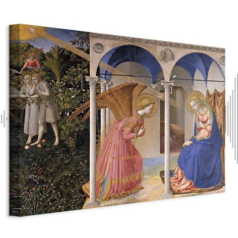 Obraz - Fra Angelico - Zwiastowanie 30x20 Akustyczny