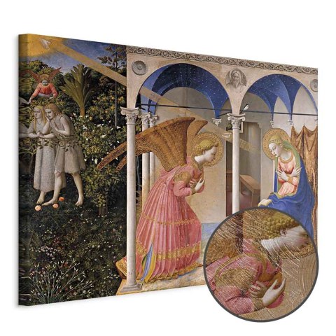 Obraz - Fra Angelico - Zwiastowanie 30x20 Premium Print