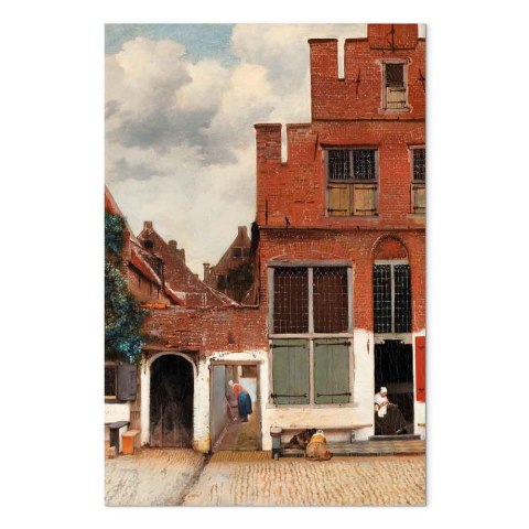 Obraz - Jan Vermeer - Uliczka 20x30 Standard