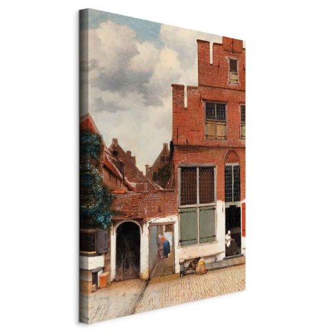 Obraz - Jan Vermeer - Uliczka 40x60 Standard