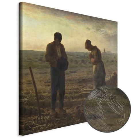 Obraz - Jean-François Millet - Anioł Pański 40x40 Premium Print