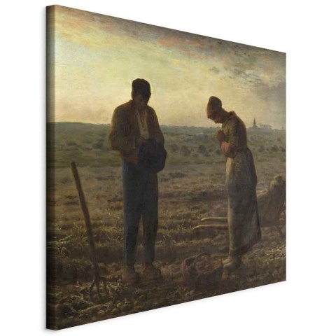 Obraz - Jean-François Millet - Anioł Pański 40x40 Standard