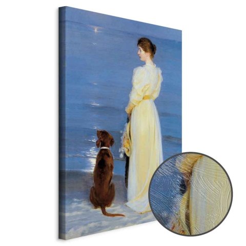Obraz - Peder Severin Kroyer - Letni wieczór w Skagen 20x30 Premium Print