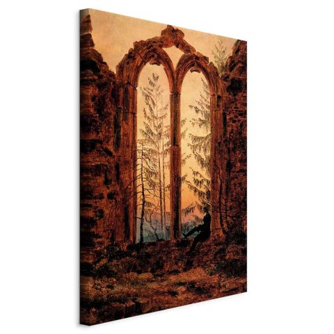 Obraz - Caspar David Friedrich - Marzyciel 20x30 Na płótnie włoskim