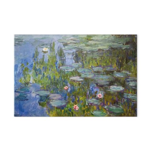 Obraz - Claude Monet - Nenufary 30x20 Na płótnie włoskim