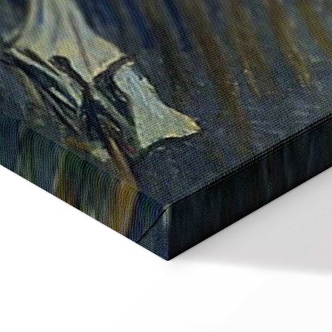 Obraz - Claude Monet - Obiad (ogród w Argenteuil) 30x20 Na płótnie włoskim