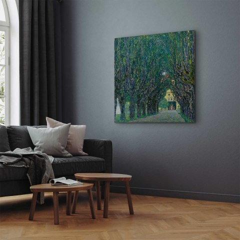 Obraz - Gustav Klimt - Aleja drzew w parku przy zamku Kammer 40x40 Standard
