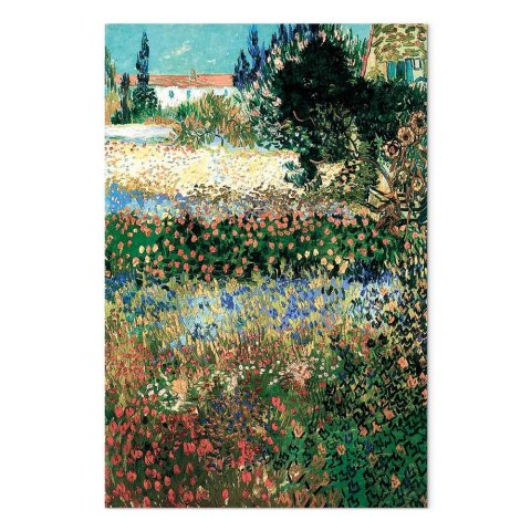 Obraz - Vincent van Gogh - Kwitnący ogród 60x90 Standard