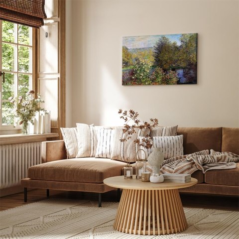 Obraz - Claude Monet - Fragment ogrodu w Montgeron 60x40 Standard