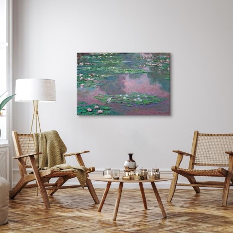 Obraz - Claude Monet - Nenufary (Lilie wodne) 60x40 Na płótnie włoskim