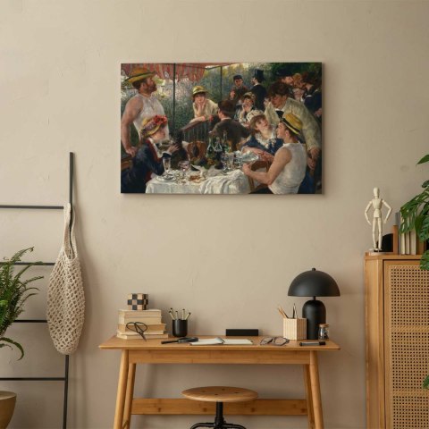 Obraz - Pierre-Auguste Renoir - Śniadanie wioślarzy 30x20 Akustyczny