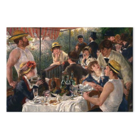 Obraz - Pierre-Auguste Renoir - Śniadanie wioślarzy 90x60 Standard