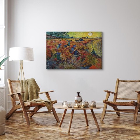 Obraz - Vincent van Gogh - Czerwona winnica 30x20 Standard