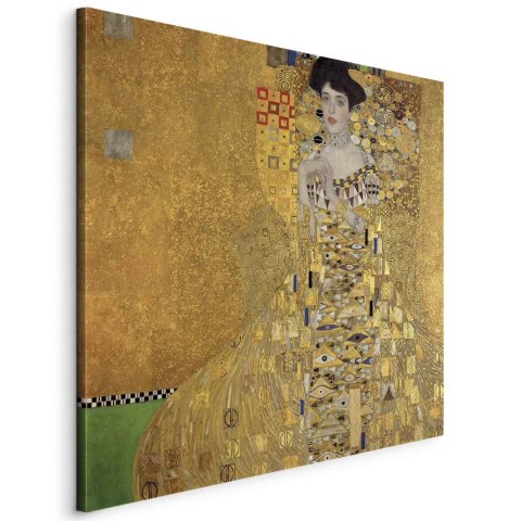 Obraz - Gustav Klimt - Adele Bloch-Bauer I 40x40 Na płótnie włoskim
