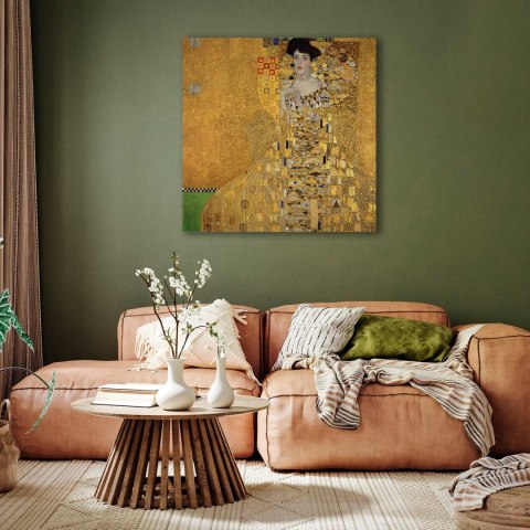 Obraz - Gustav Klimt - Adele Bloch-Bauer I 40x40 Standard