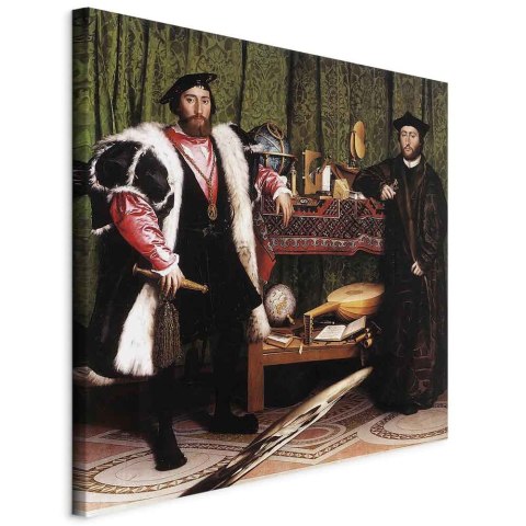 Obraz - Hans Holbein the Younger - Ambasadorowie 60x60 Standard