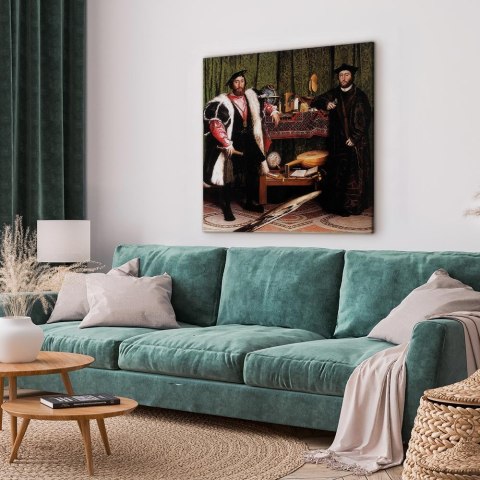 Obraz - Hans Holbein the Younger - Ambasadorowie 60x60 Standard