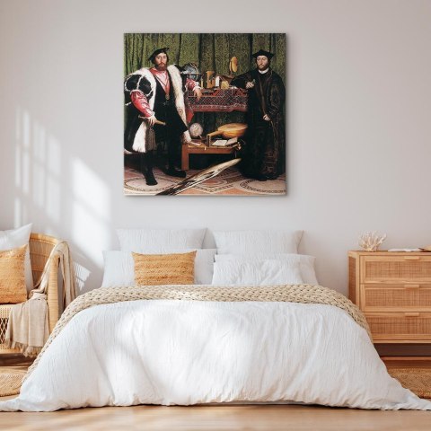 Obraz - Hans Holbein the Younger - Ambasadorowie 60x60 Standard