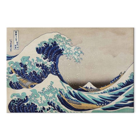 Obraz - Hokusai Katsushika - Wielka fala w Kanagawie 30x20 Standard