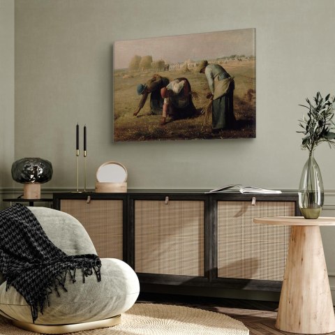 Obraz - Jean-François Millet - Kobiety zbierające kłosy 90x60 Standard