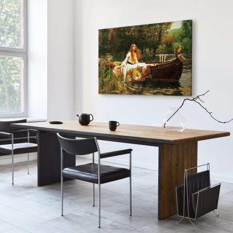 Obraz - John William Waterhouse - Pani z Shalott 30x20 Premium Print
