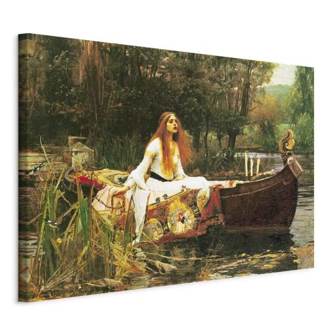 Obraz - John William Waterhouse - Pani z Shalott 30x20 Standard