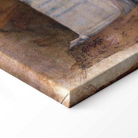 Obraz - Leonardo da Vinci - Ostatnia Wieczerza 60x30 Na płótnie włoskim