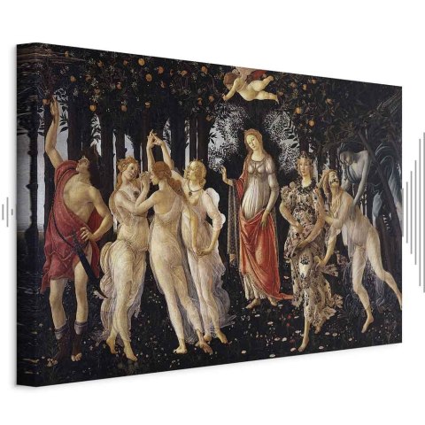 Obraz - Sandro Botticelli - Wiosna 30x20 Akustyczny