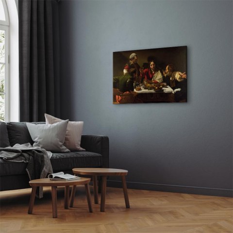Obraz - Caravaggio - Wieczerza w Emaus 30x20 Na płótnie włoskim