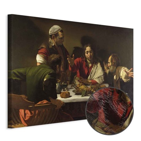 Obraz - Caravaggio - Wieczerza w Emaus 30x20 Premium Print