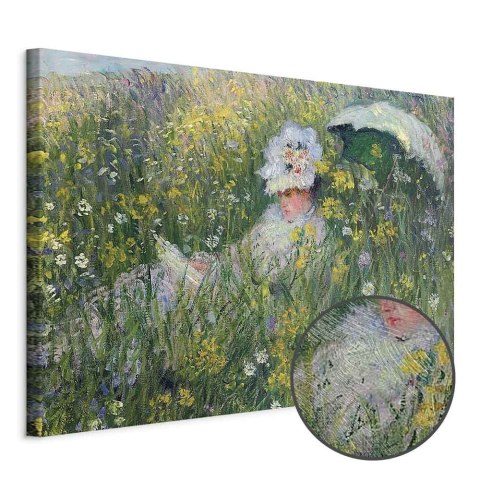 Obraz - Claude Monet - Na łące 30x20 Premium Print