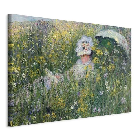 Obraz - Claude Monet - Na łące 90x60 Standard