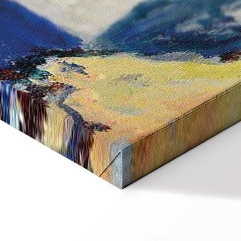 Obraz - Claude Monet - Plaża w Pourville 30x20 Na płótnie włoskim