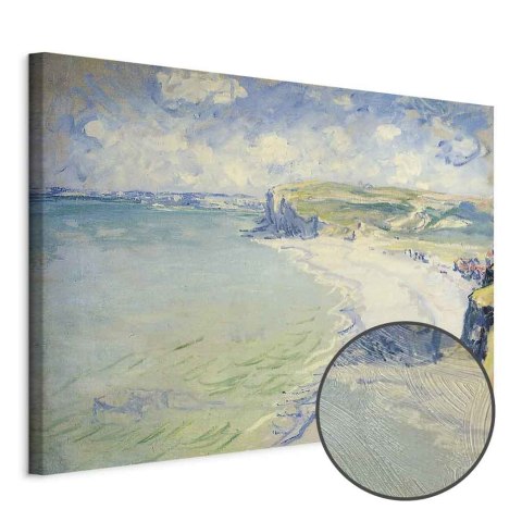 Obraz - Claude Monet - Plaża w Pourville 30x20 Premium Print