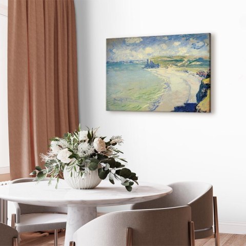 Obraz - Claude Monet - Plaża w Pourville 60x40 Standard