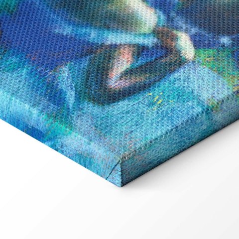 Obraz - Edgar Degas - Błękitne tancerki II 60x60 Standard