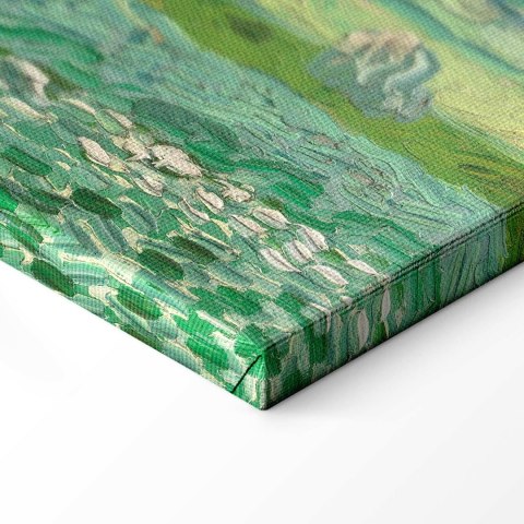 Obraz - Vincent van Gogh - Pole pszenicy przed burzą 60x30 Na płótnie włoskim
