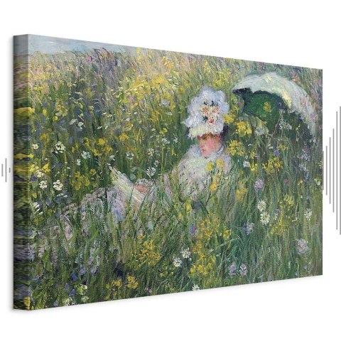 Obraz - Claude Monet - Na łące 30x20 Akustyczny