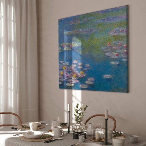 Obraz - Claude Monet - Nenufary (lilie wodne) w Giverny 40x40 Standard